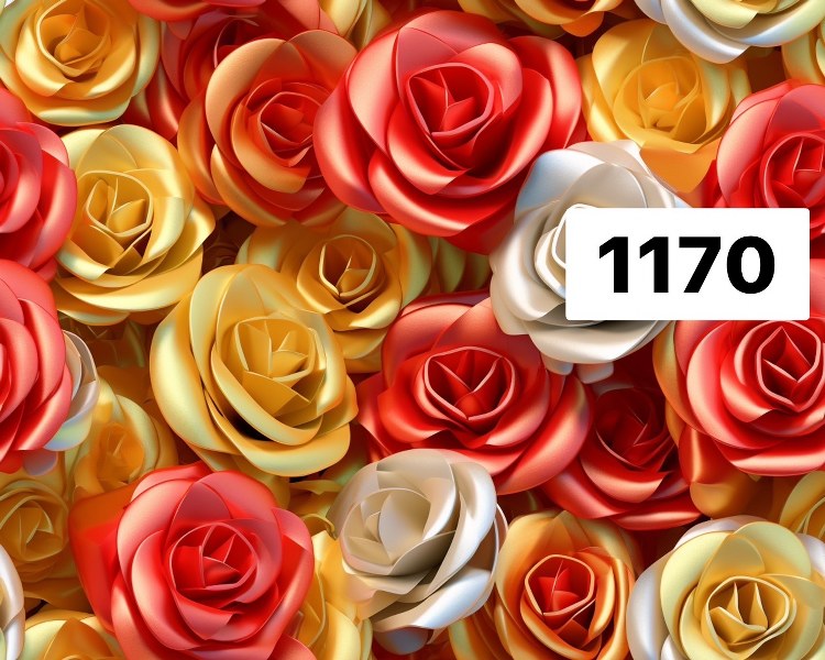 รหัสลายผ้า 1170