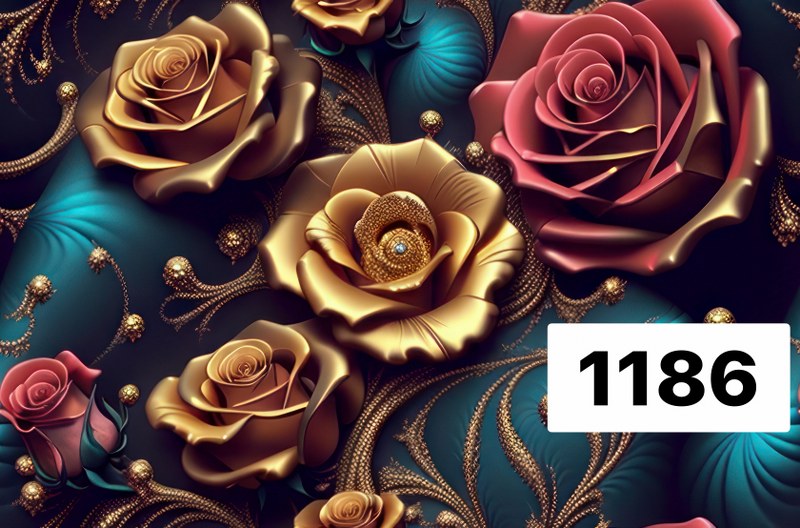 รหัสลายผ้า 1186