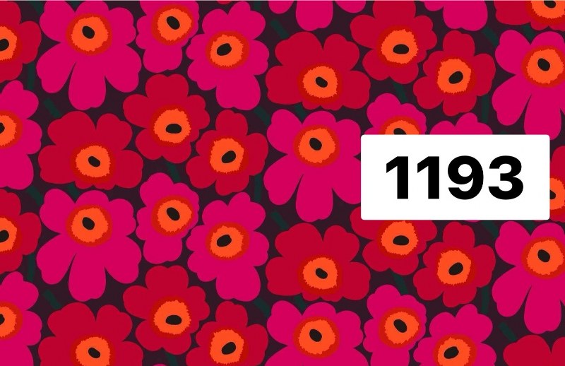 รหัสลายผ้า 1193