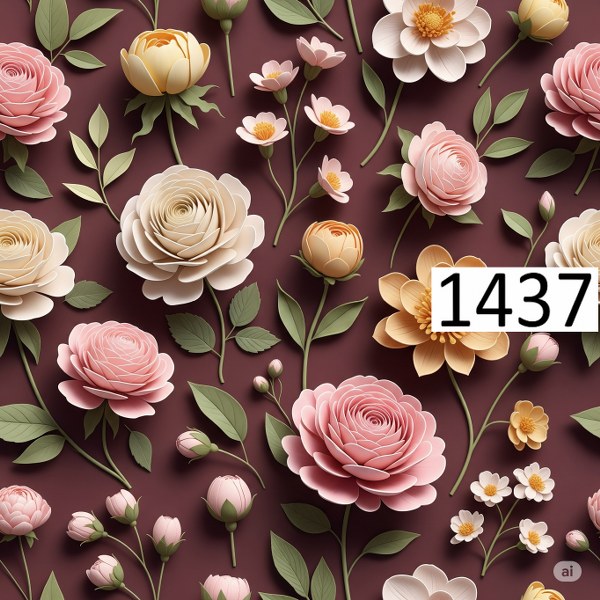 รหัสลายผ้า 1437
