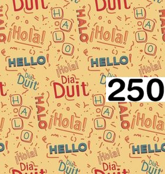 รหัสลายผ้า 250