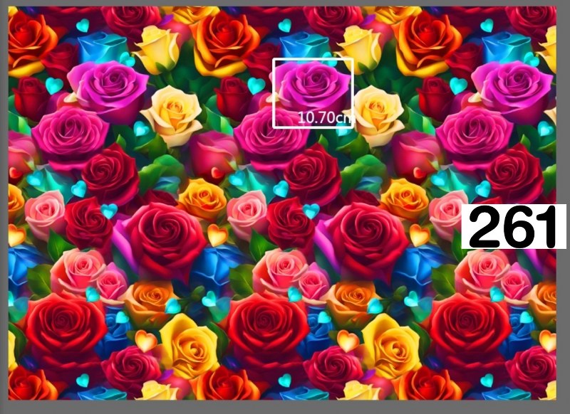 รหัสลายผ้า 261