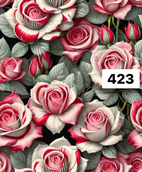 รหัสลายผ้า 423