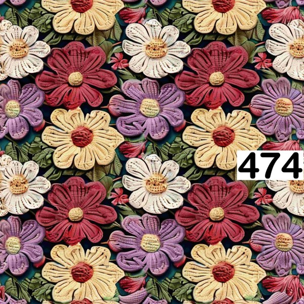 รหัสลายผ้า 474