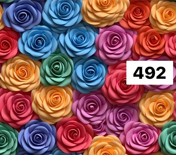 รหัสลายผ้า 492