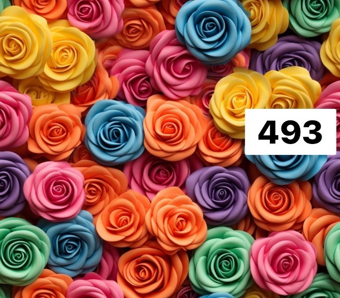 รหัสลายผ้า 493