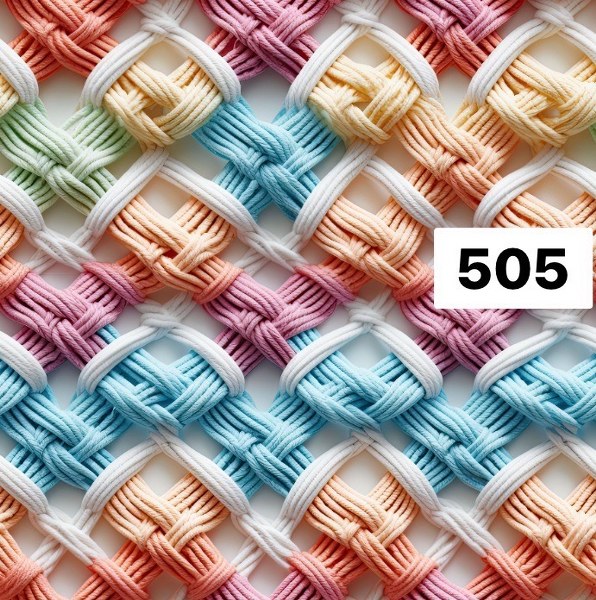 รหัสลายผ้า 505