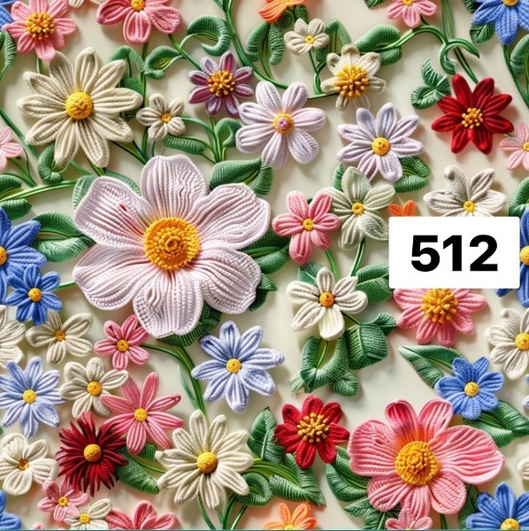 รหัสลายผ้า 512