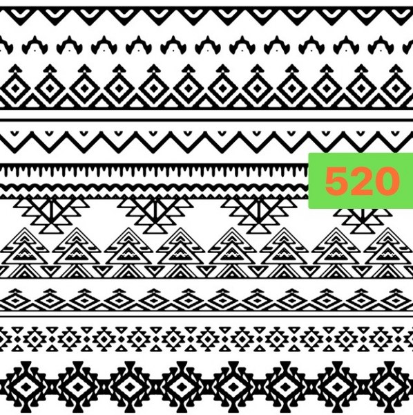 รหัสลายผ้า 520