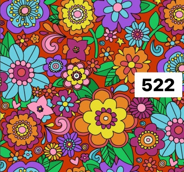 รหัสลายผ้า 522