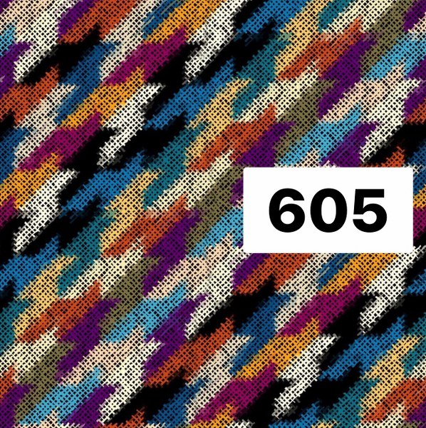 รหัสลายผ้า 605