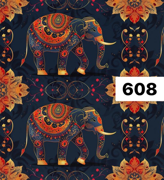 รหัสลายผ้า 608