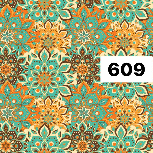 รหัสลายผ้า 609