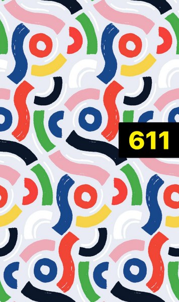 รหัสลายผ้า 611