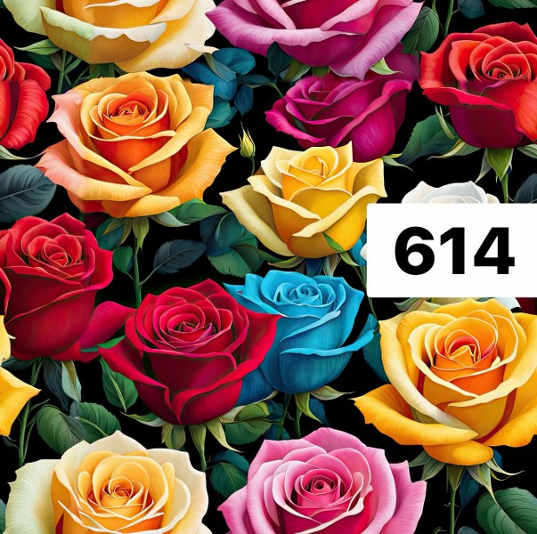 รหัสลายผ้า 614