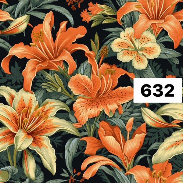 รหัสลายผ้า 632