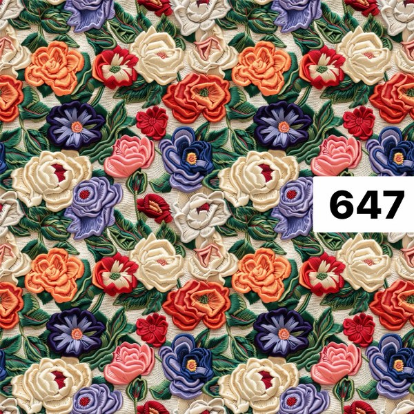 รหัสลายผ้า 647