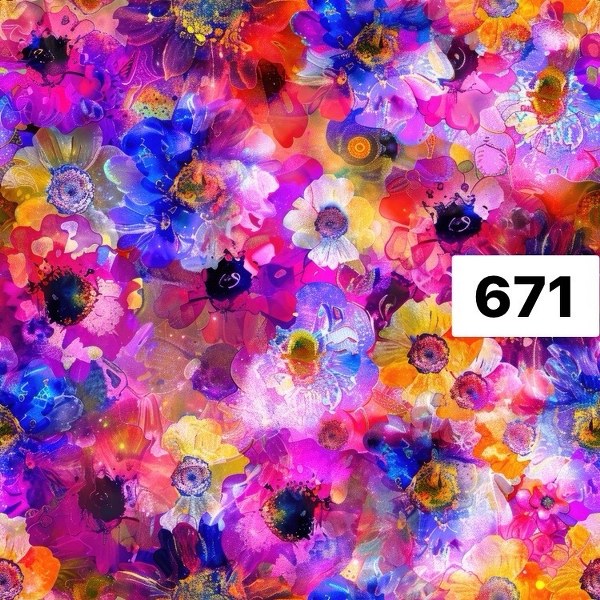 รหัสลายผ้า 671