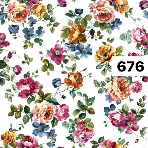รหัสลายผ้า 676