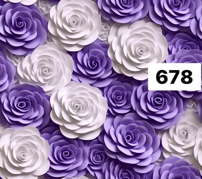 รหัสลายผ้า 678