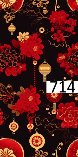 รหัสลายผ้า 714