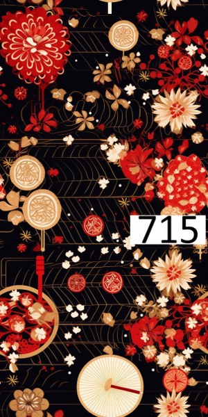 รหัสลายผ้า 715