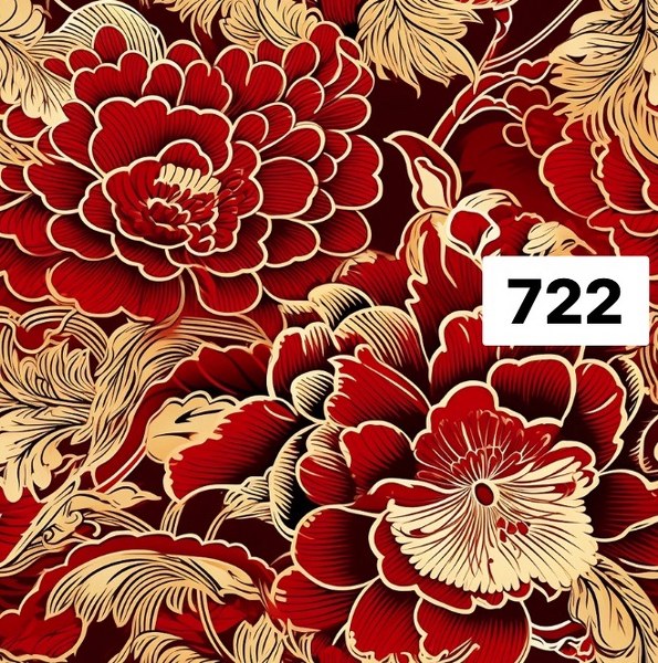 รหัสลายผ้า 722
