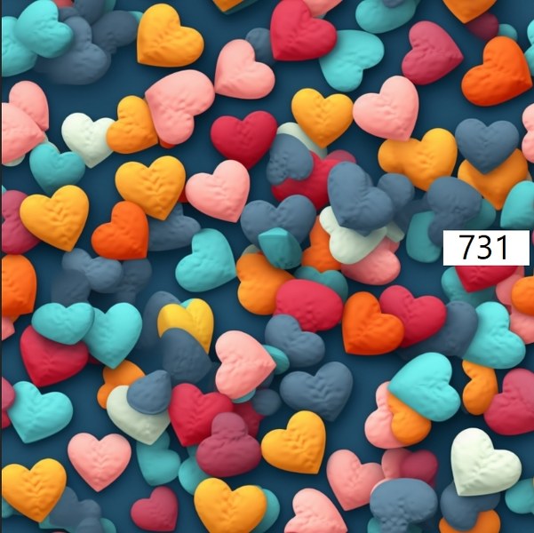 รหัสลายผ้า 731