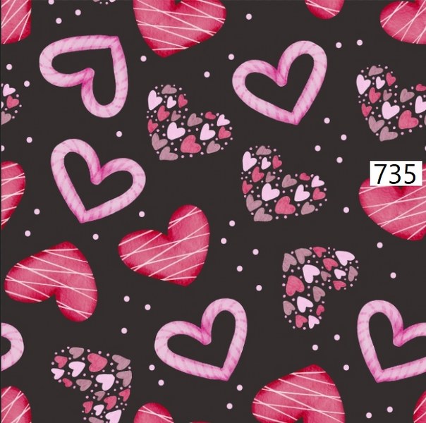 รหัสลายผ้า 735