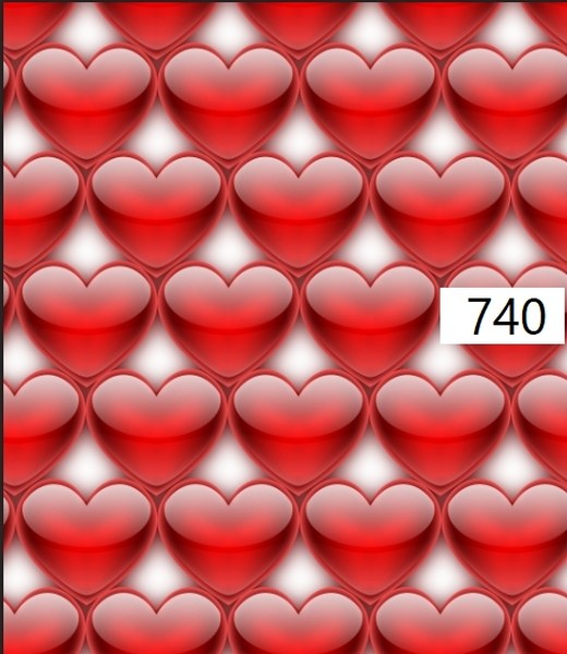 รหัสลายผ้า 740