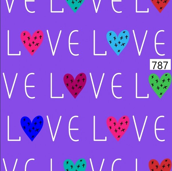 รหัสลายผ้า 787