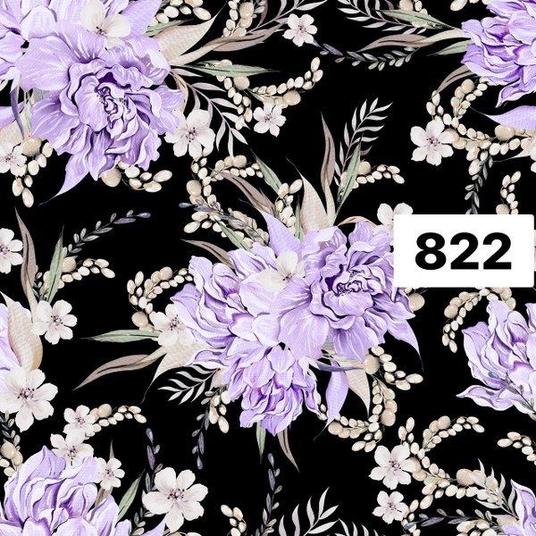 รหัสลายผ้า 822