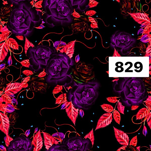 รหัสลายผ้า 829