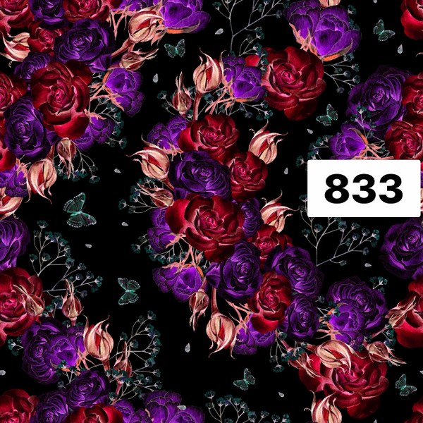 รหัสลายผ้า 833