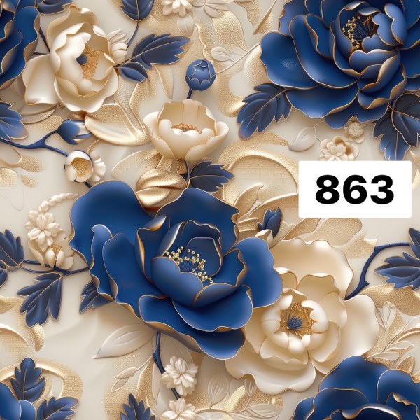 รหัสลายผ้า 863