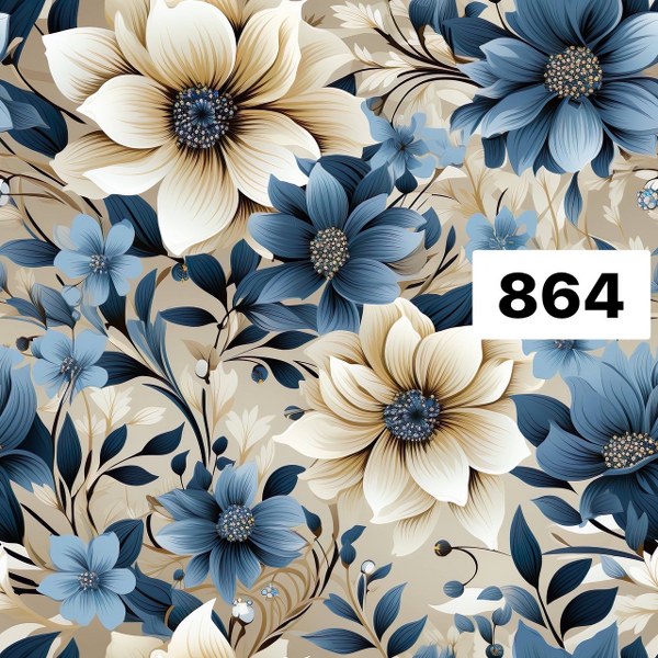 รหัสลายผ้า 864