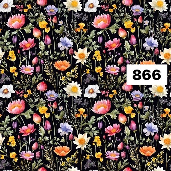 รหัสลายผ้า 866