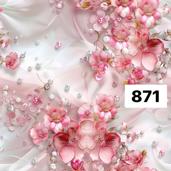 รหัสลายผ้า 871
