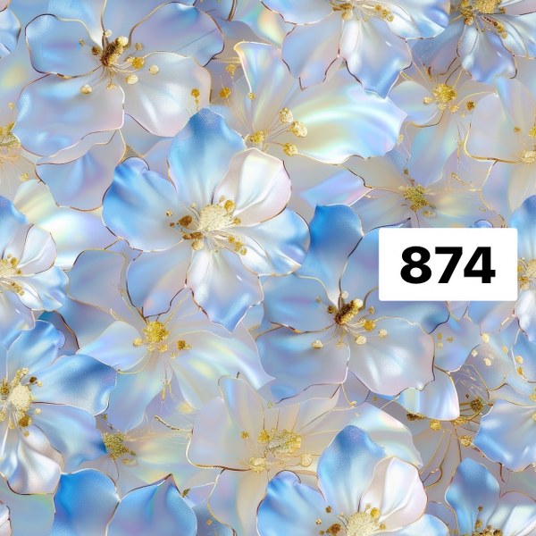 รหัสลายผ้า 874