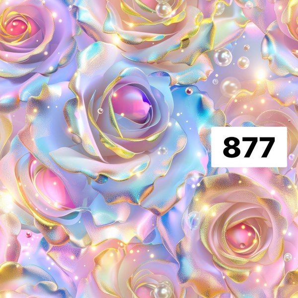รหัสลายผ้า 877