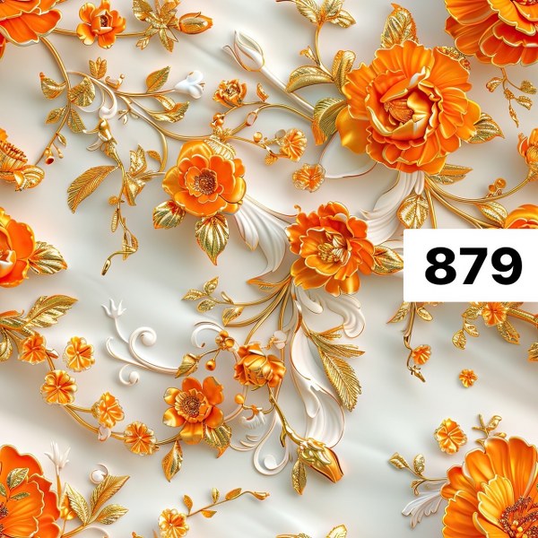รหัสลายผ้า 879