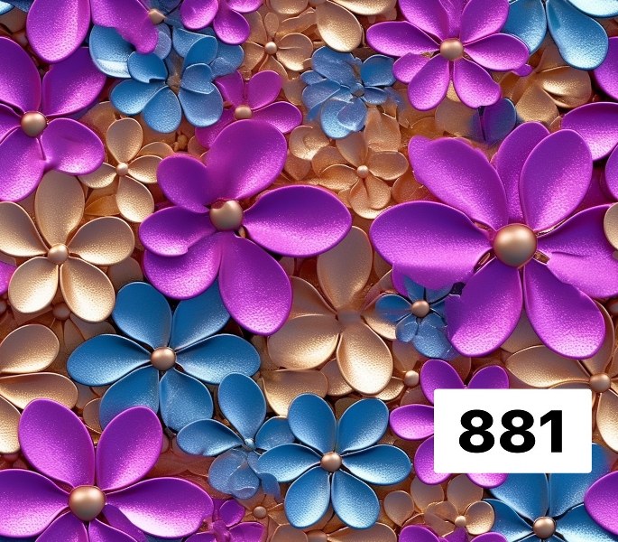 รหัสลายผ้า 881