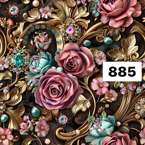 รหัสลายผ้า 885