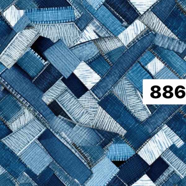 รหัสลายผ้า 886