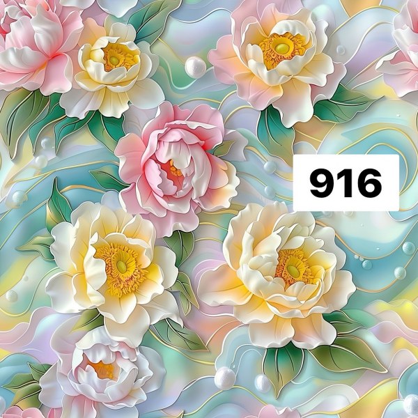 รหัสลายผ้า 916