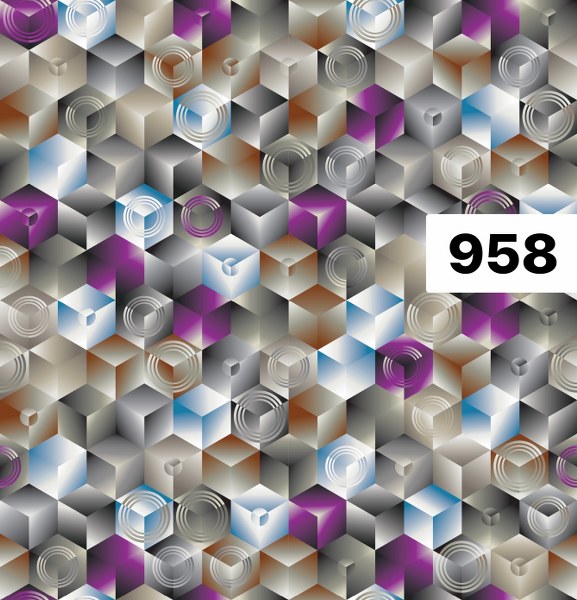 รหัสลายผ้า 958