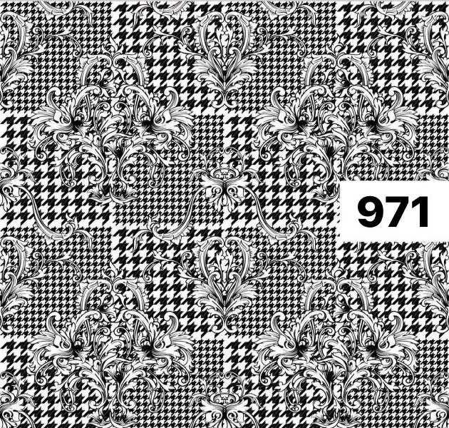 รหัสลายผ้า 971