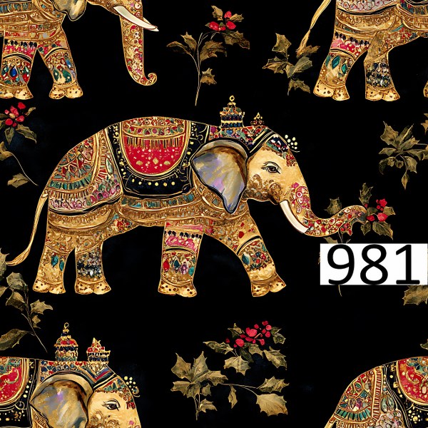 รหัสลายผ้า 981