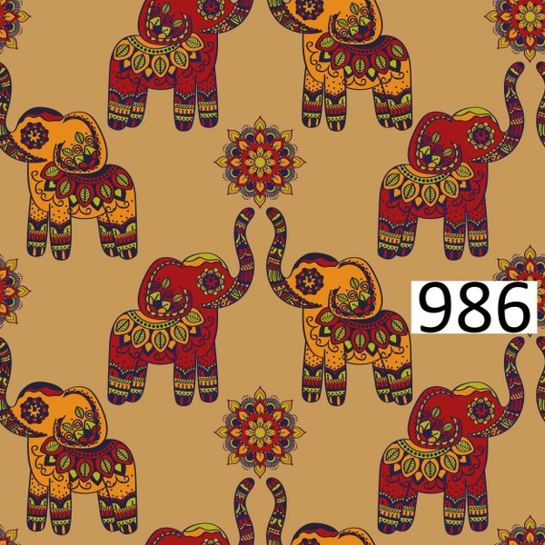 รหัสลายผ้า 986