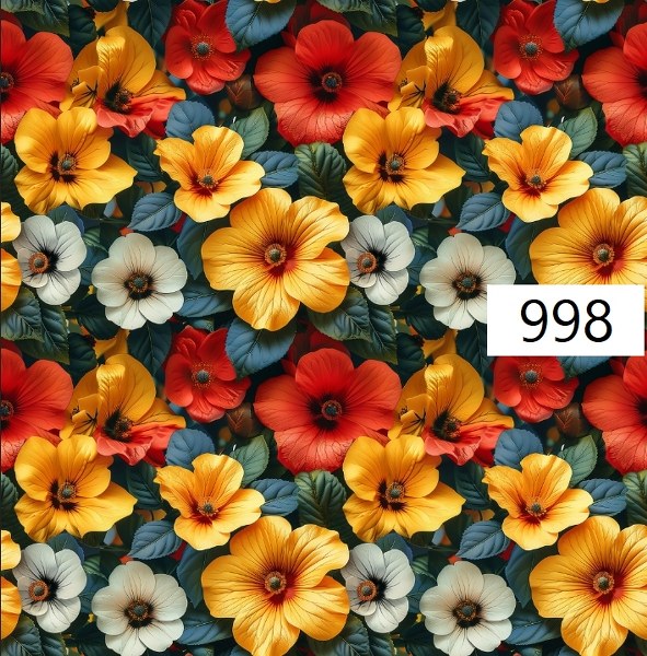 รหัสลายผ้า 998